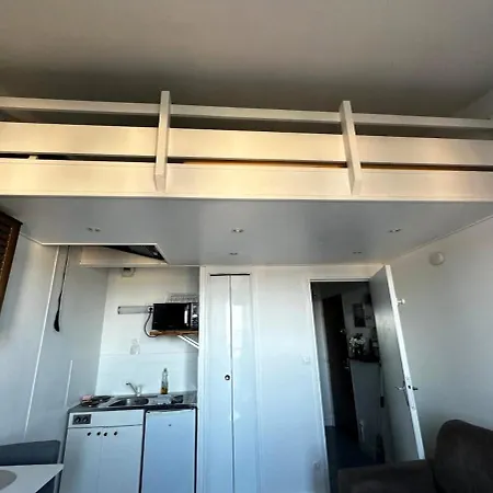 Blue, Avec Vue Et Matelas En Mezzanine Apartamento Courseulles-sur-Mer