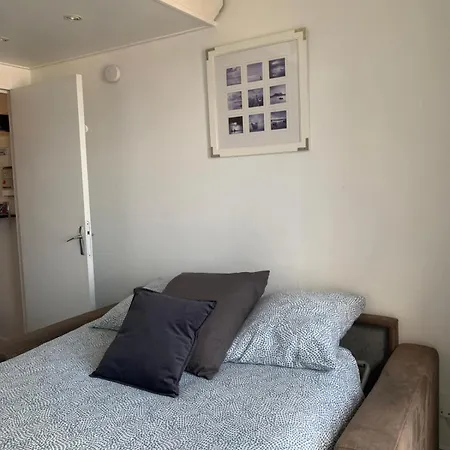 Blue, Avec Vue Et Matelas En Mezzanine Apartment Courseulles-sur-Mer